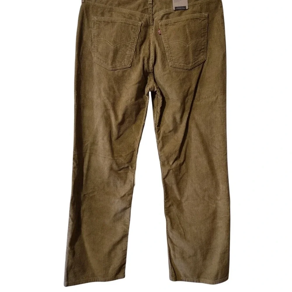 Corduroy Pants Levi's Low Pro Tan Brown 31x30 Womens Boho Cabin Core‎ Streetwear